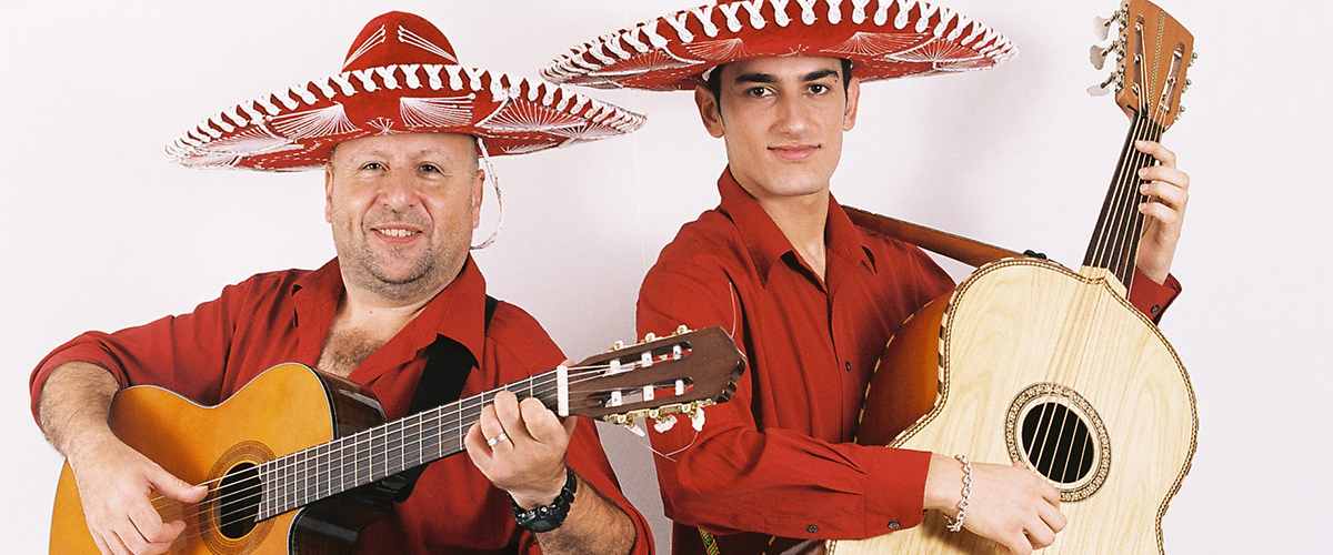 Mexicaanse muziek podiumband